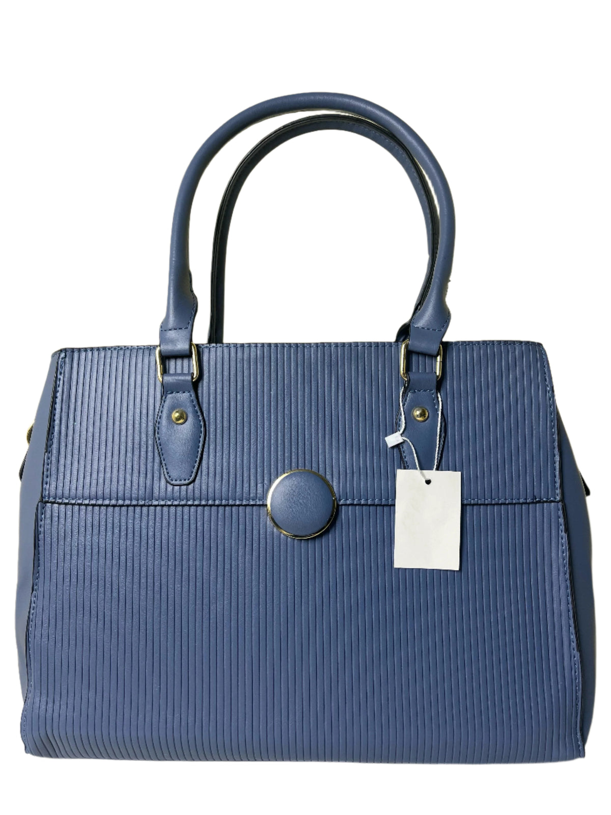 BLUE LUXE SATCHEL